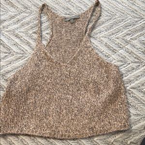 Dont Ask Why Knitted Sweater Tank Top